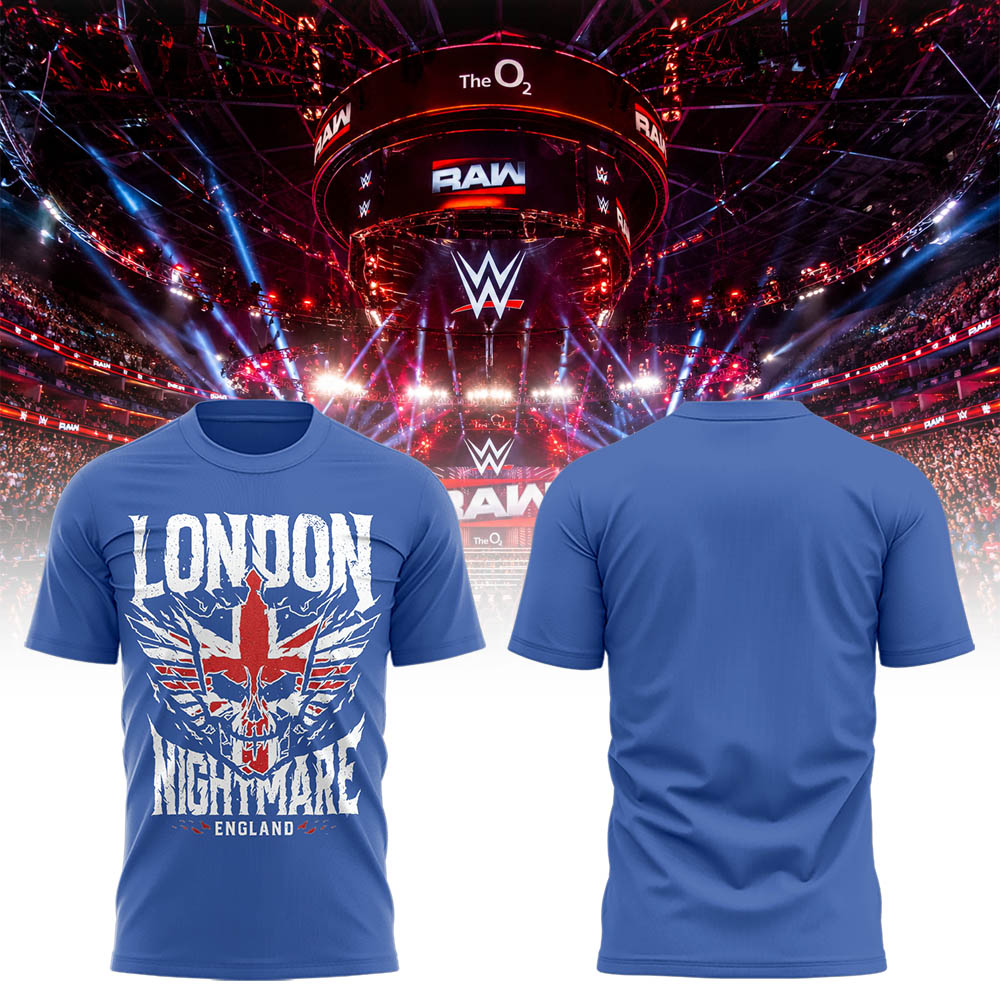 Limited Edition W.W.E SmackDown At The O2, London Shirt