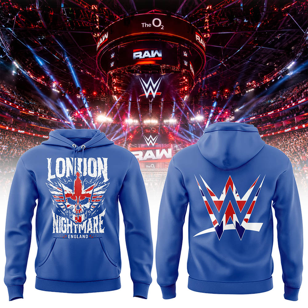 Limited Edition W.W.E SmackDown At The O2, London Hoodie