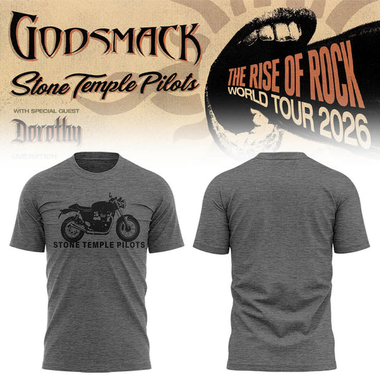 Limited Edition “The Rise Of Rock” Tour 2026 Tshirt