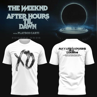 Limited Edition After Hours Til Dawn Tour Shirt