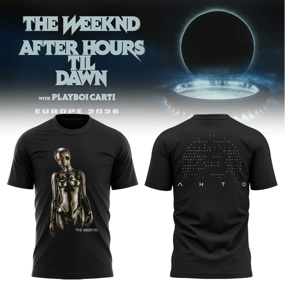 Limited Edition After Hours Til Dawn Tour Shirt