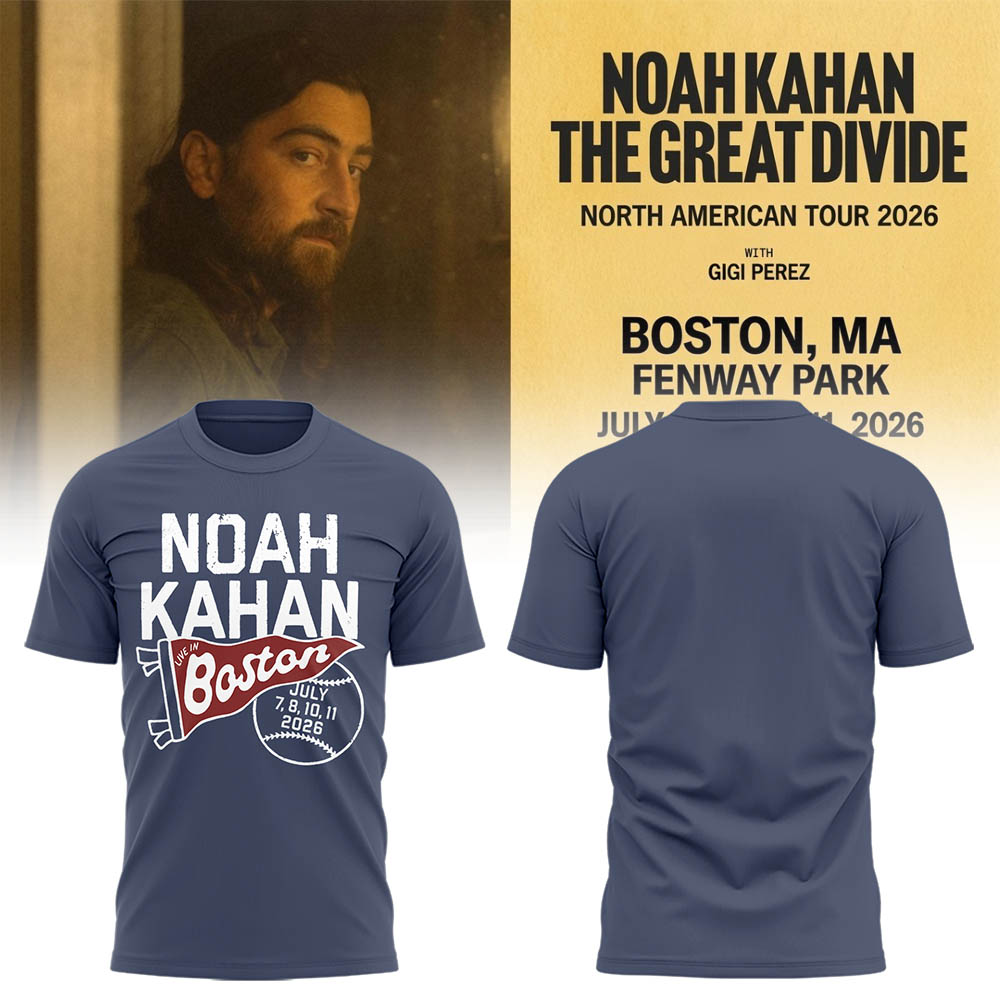 Limited Editon The Great Divide Tour At Fenway Park Boston Tshirt