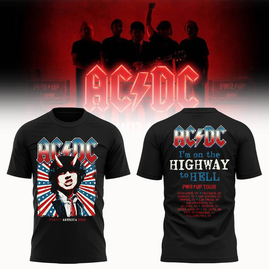 Limited Edition POWER UP Tour 2026 At Camp Randall Stadium TShirt