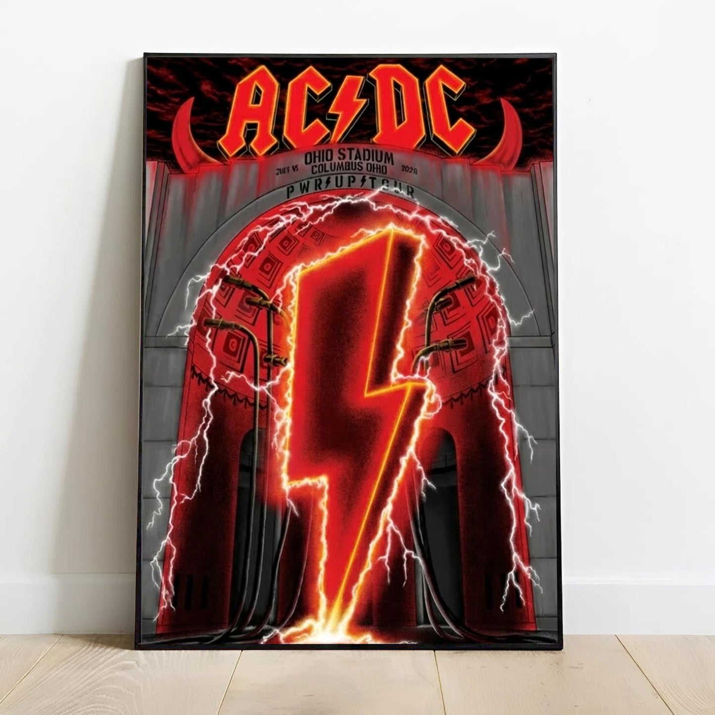 Limited Edition Power Up Tour 2026 Poster