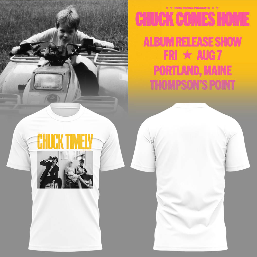 Limited Edition Chuck Comes Home Show in Maine TShirt
