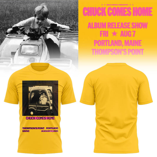 Limited Edition Chuck Comes Home Show in Maine TShirt