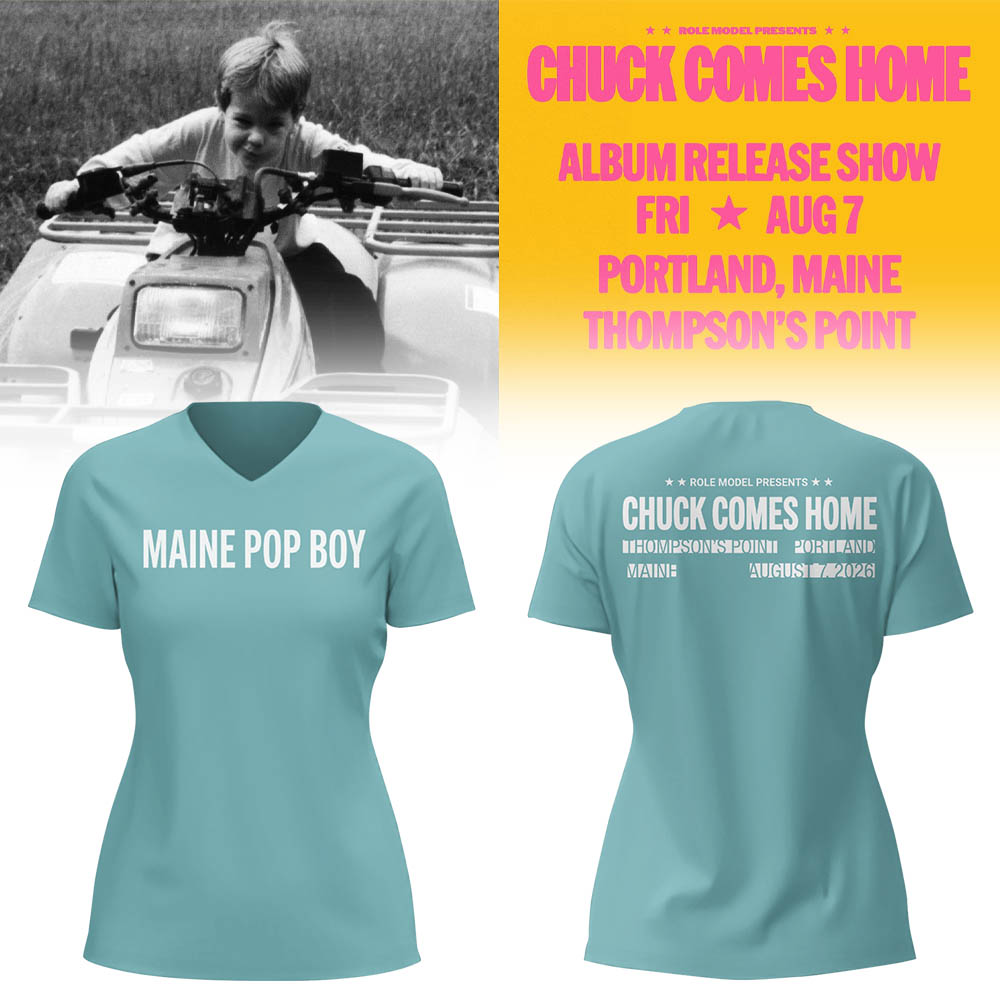 Limited Edition Chuck Comes Home Show in Maine V-neck TShirt
