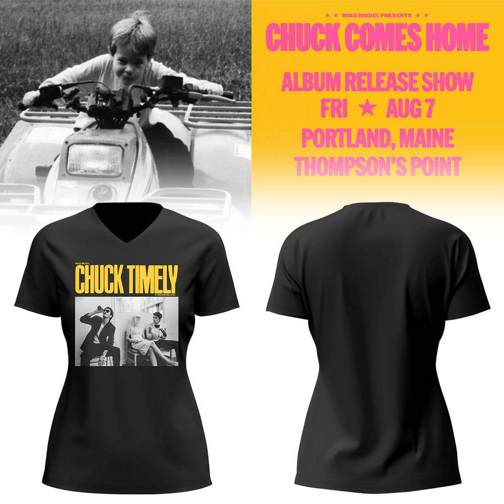 Limited Edition Chuck Comes Home Show in Maine V-neck TShirt