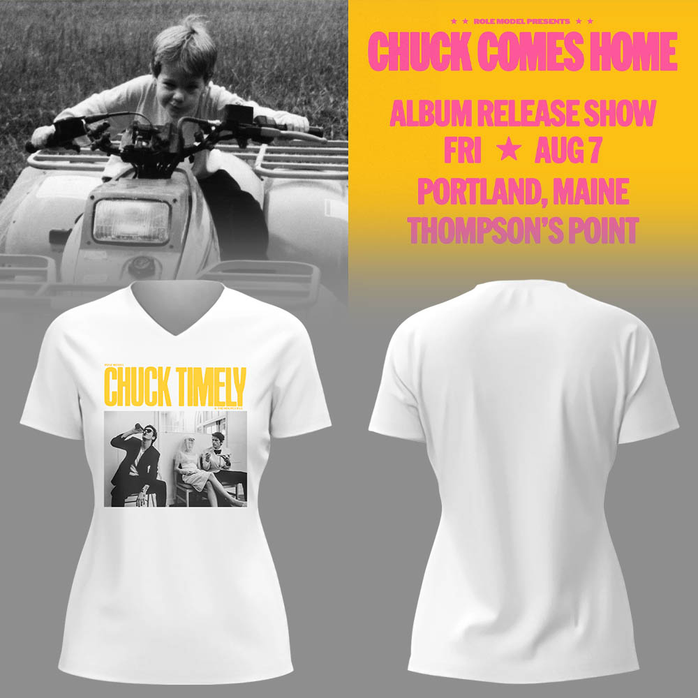 Limited Edition Chuck Comes Home Show in Maine V-neck TShirt