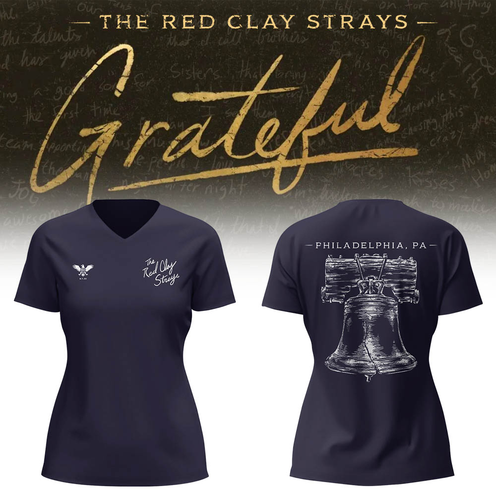 Limited Edition The Grateful Tour in Philadelphia,PA V-neck TShirt