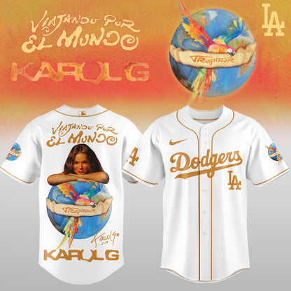 .Baseball x Karol G – Nos Vamos de Tour JERSEY(All Team)