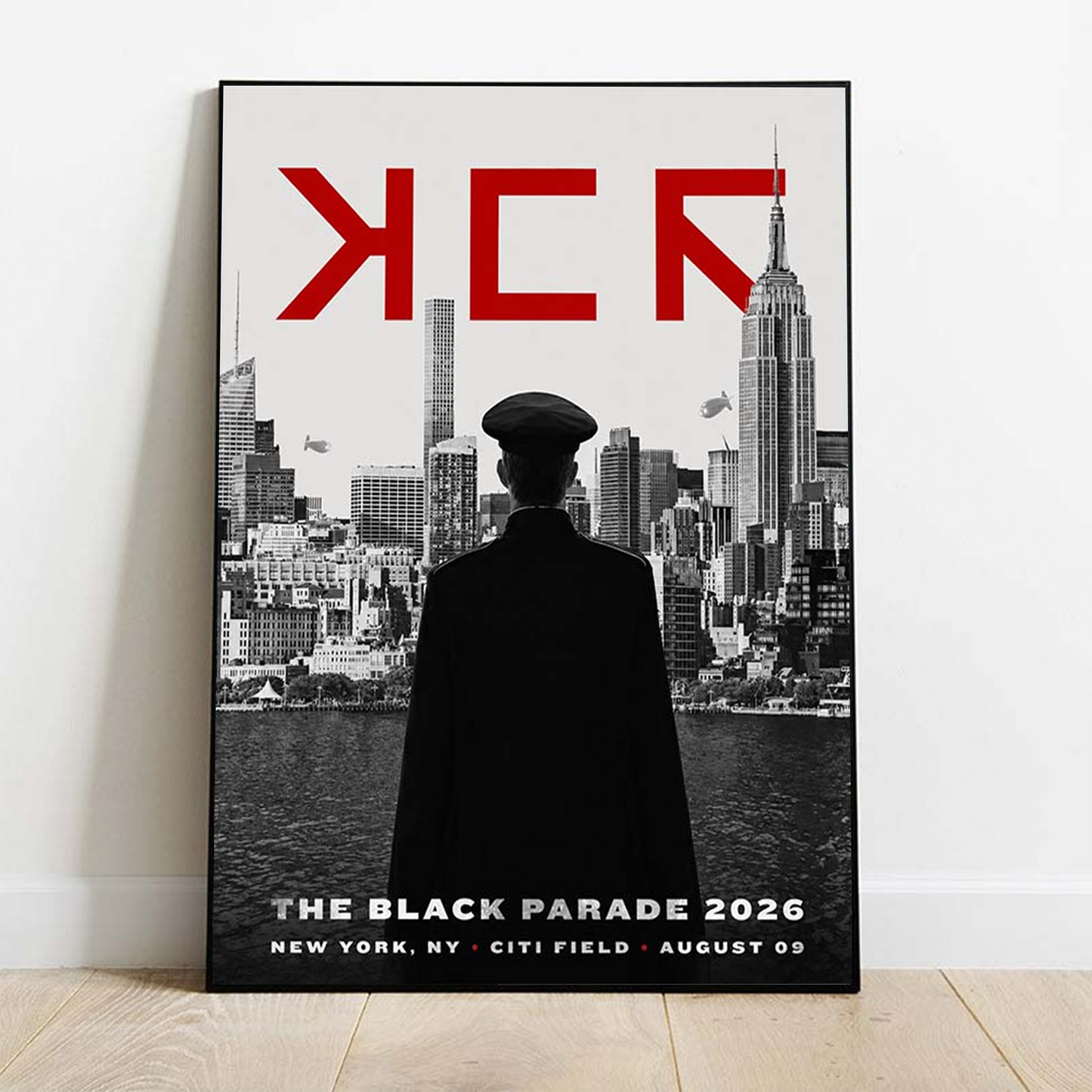 My Chemical Romance New York NY 2026 Event Poster At Citi Field On August 9 2026 Home Decor Poster