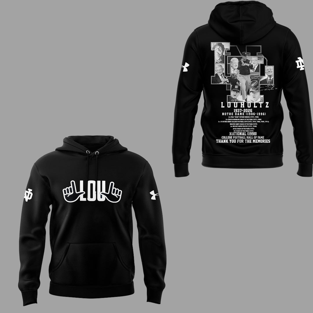 Limited Edition Remembering The Life And Legacy Of Lou Holtz Hoodie