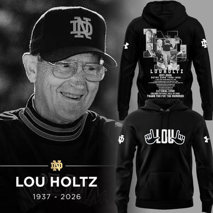 Limited Edition Remembering The Life And Legacy Of Lou Holtz Hoodie