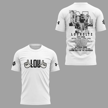 Limited Edition Remembering The Life And Legacy Of Lou Holtz Shirt