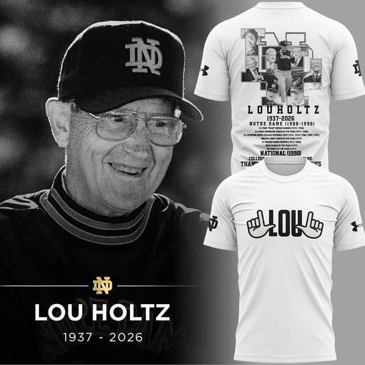 Limited Edition Remembering The Life And Legacy Of Lou Holtz Shirt