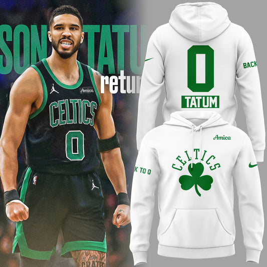Limited Edition Jayson Tatum Back To 0 Hoodie