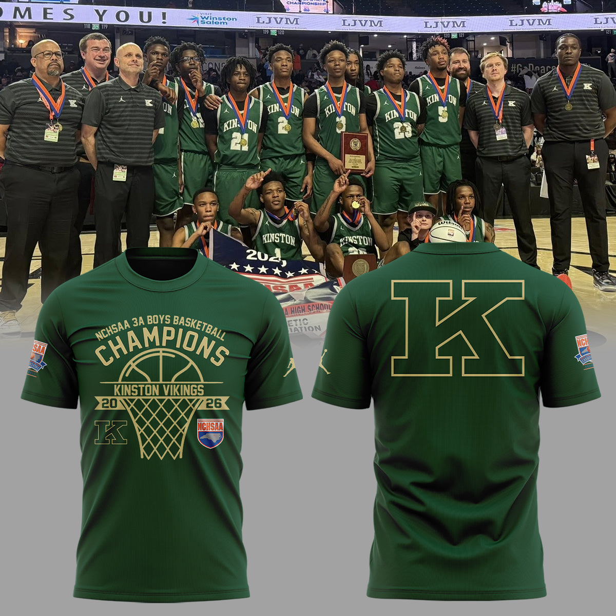 Limited Edition 3A Boys Basketball Champions 🏀🏆 Shirt