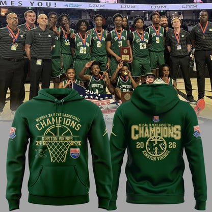 Limited Edition 3A Boys Basketball Champions 🏀🏆 Hoodie