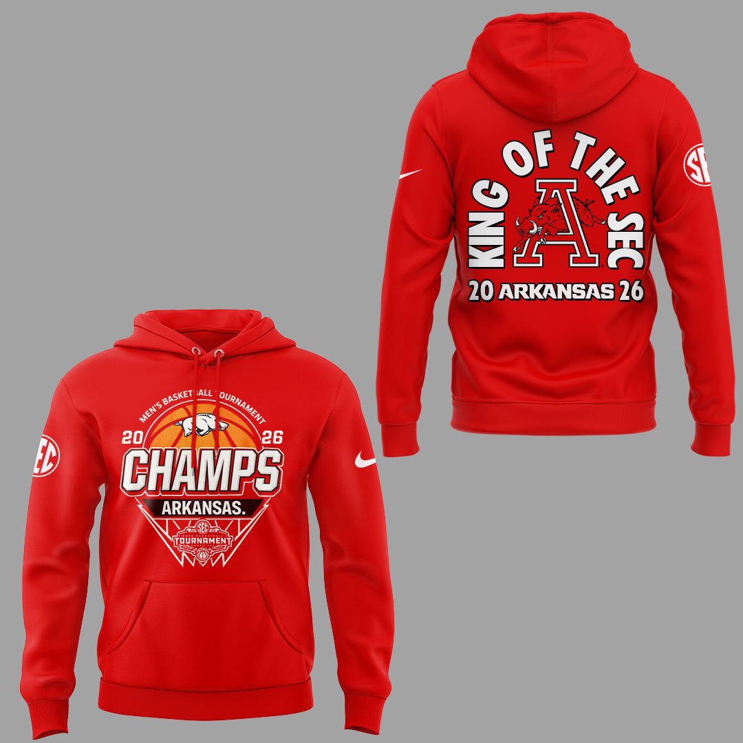 Limited Edition Razorbacks The Tournament Champions🏆Hoodie