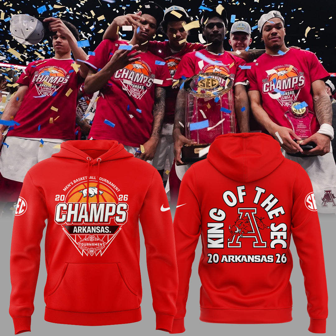 Limited Edition Razorbacks The Tournament Champions🏆Hoodie