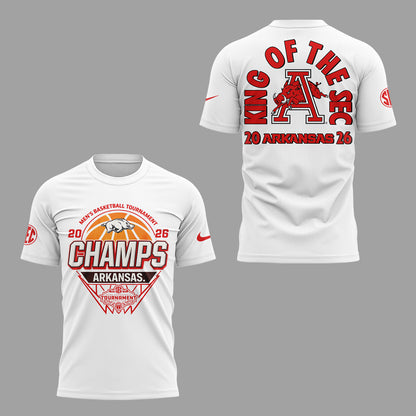 Limited Edition Razorbacks The Tournament Champions🏆TShirt