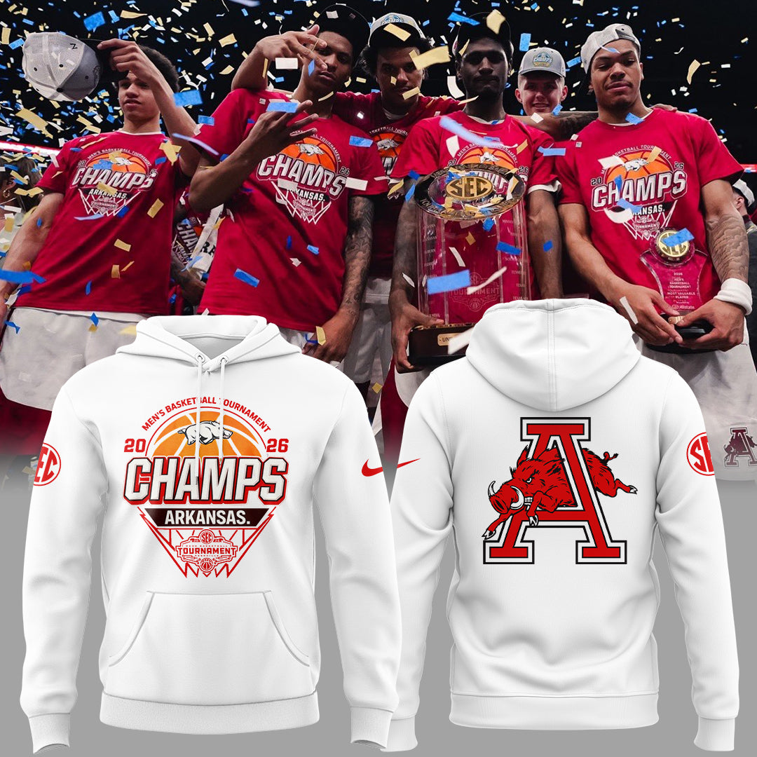 Limited Edition Razorbacks The Tournament Champions🏆Hoodie