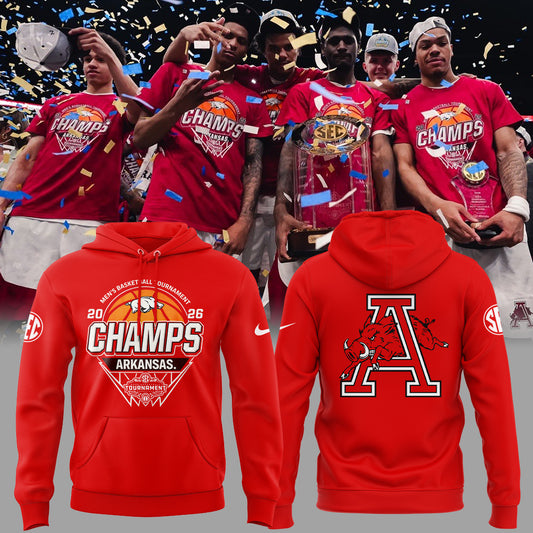 Limited Edition Razorbacks The Tournament Champions🏆Hoodie