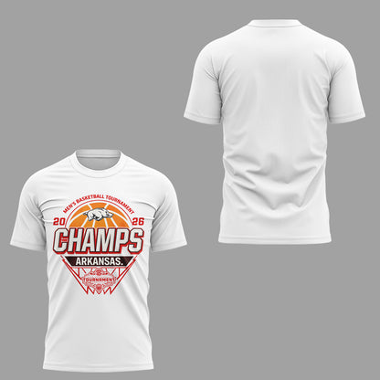Limited Edition Razorbacks The Tournament Champions🏆TShirt