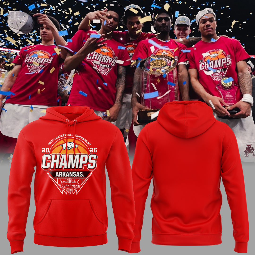 Limited Edition Razorbacks The Tournament Champions🏆Hoodie