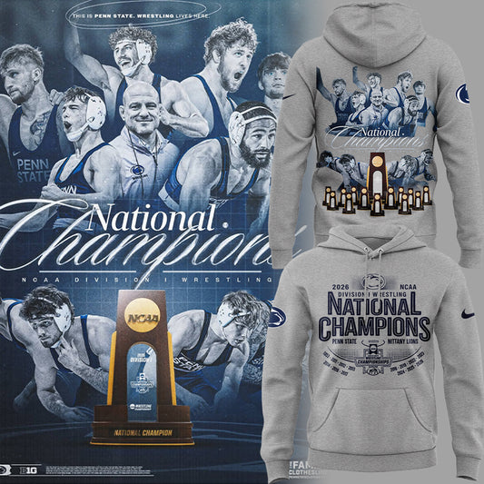 Limited Edition 2026 Men’s Wrestling Champions🏆 Hoodie