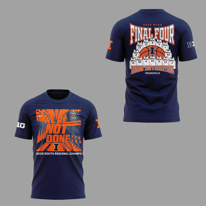 Limited Edition 2026 MBB Final Four 🏀 TShirt