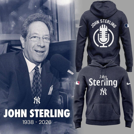 Honoring The Legend, Voice of the Yankees John Sterling Hoodie