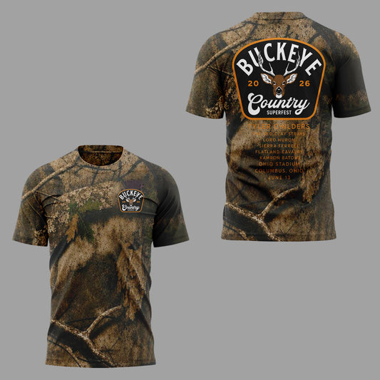 Limited Edition Buckeye Country Superfest 2026 Shirt