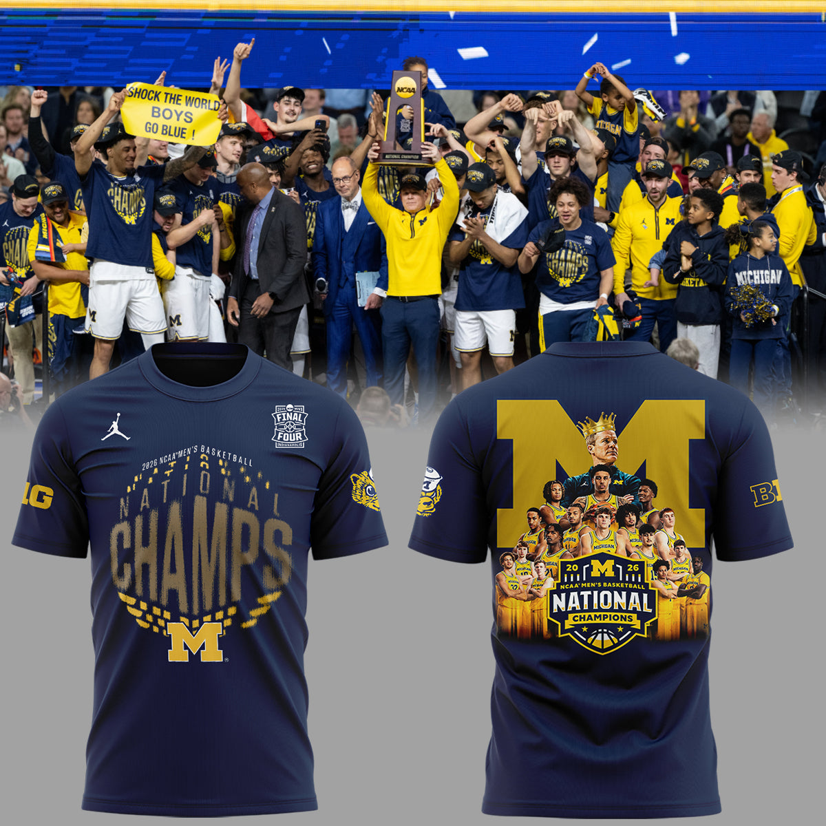 Limited Edition MBB National Champions 🏆🏀 Shirt