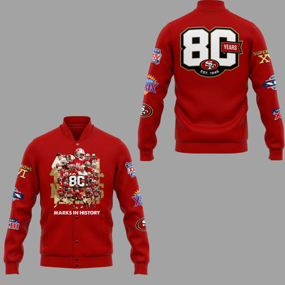 49ers 80th Anniversary Jacket
