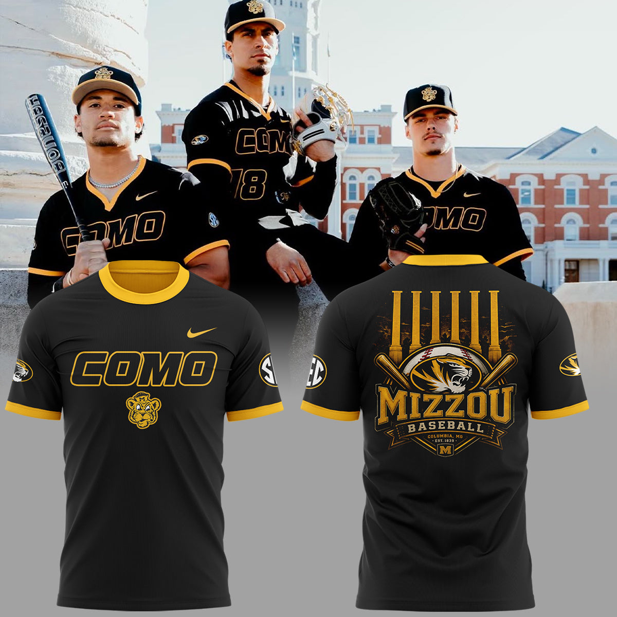 Tigers x Como 🐯⚾🌉 Shirt