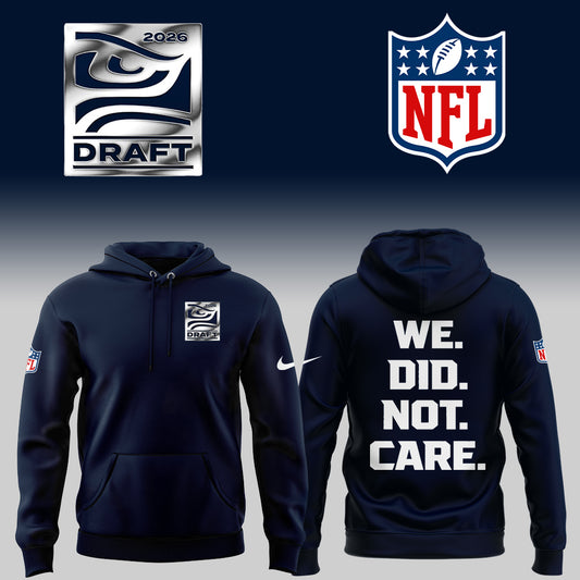 Limited Edition Seahawks x Draft Day 2026 🦅🏈 Hoodie