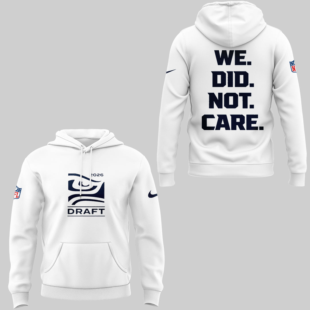 Limited Edition Seahawks x Draft Day 2026 🦅🏈 Hoodie
