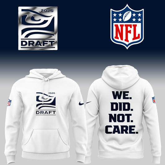 Limited Edition Seahawks x Draft Day 2026 🦅🏈 Hoodie