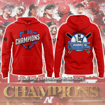 Limited Edition 2026 B10 Softball Champions ⚾ Hoodie-ND05042610