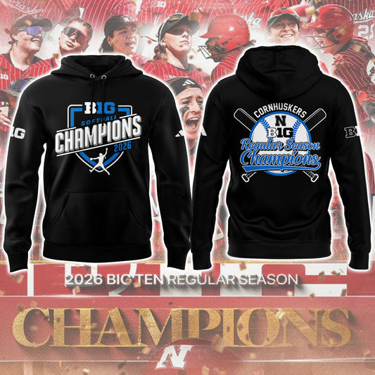 Limited Edition 2026 B10 Softball Champions ⚾ Hoodie-ND05042611