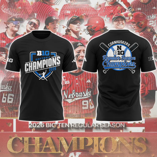 Limited Edition 2026 B10 Softball Champions ⚾ TShirt-ND05042612