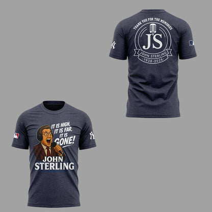 “Remembering John Sterling — The Voice of the Yankees” Shirt