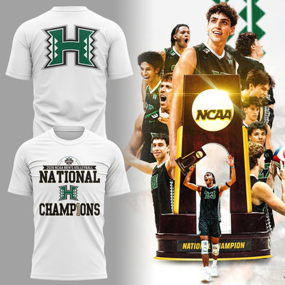 Limited Edition Hawaii Men’s Volleyball National Champions 2026 TShirt