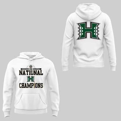 Limited Edition Hawaii Men’s Volleyball National Champions 2026 Hoodie
