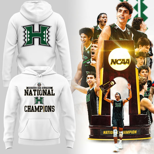 Limited Edition Hawaii Men’s Volleyball National Champions 2026 Hoodie