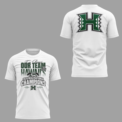 Limited Edition Hawaii Men’s Volleyball National Champions 2026 TShirt