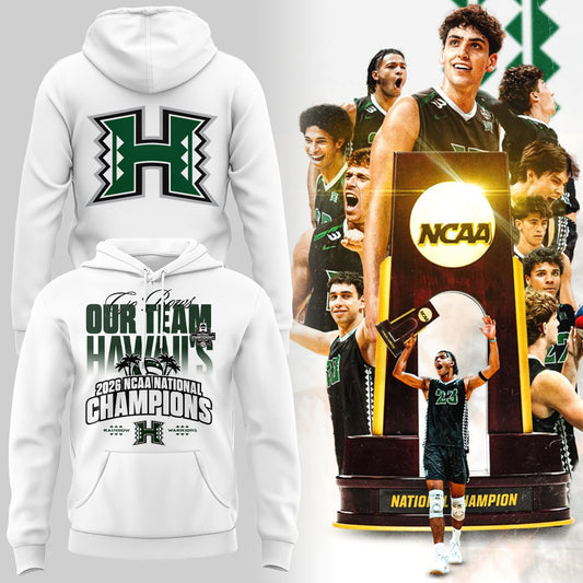 Limited Edition Hawaii Men’s Volleyball National Champions 2026 Hoodie