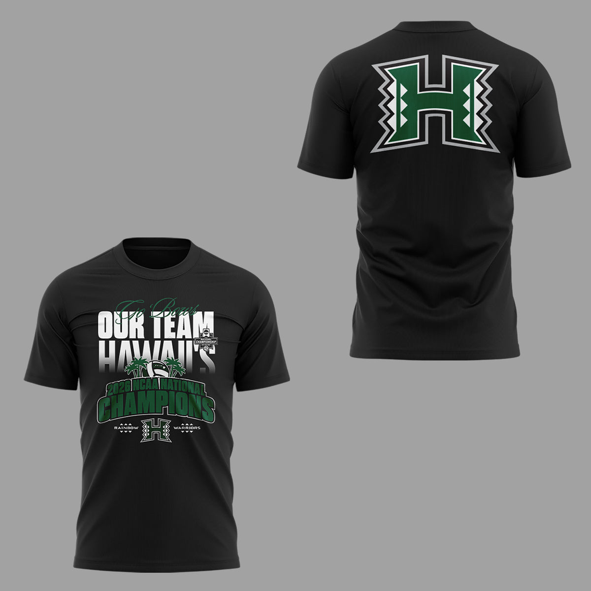 Limited Edition Hawaii Men’s Volleyball National Champions 2026 TShirt